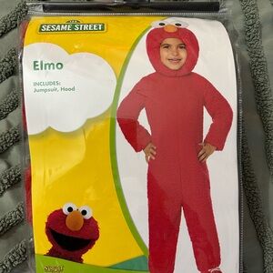Sesame Street Elmo Costume for Kids - Vibrant Red